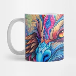 Wings of Wonder: Discover the Fantastic Creature, a Mythical Bird of Vibrant Colors and Astonishing Splendor Mug